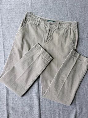 Ralph Lauren Women's Chino Pants — Light Olive/Tan